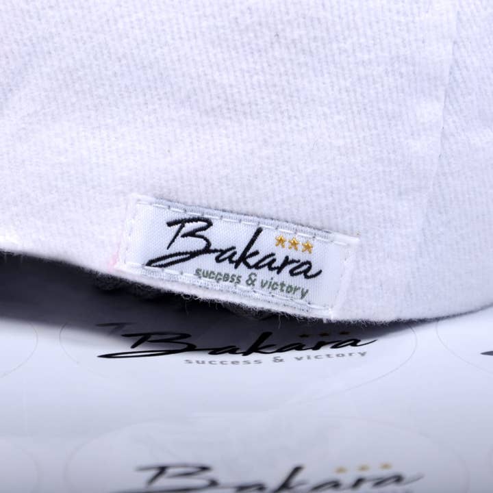 BAKARA SUCCESS AND VICTORY – Boné de beisebol - Unissexo por atacado – Casquette Black & White Bakara3