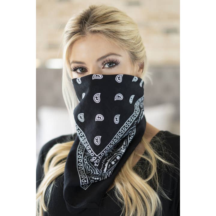 MYS Wholesale Inc - Wholesale Bandana - Women's - Paisley Print Bandana