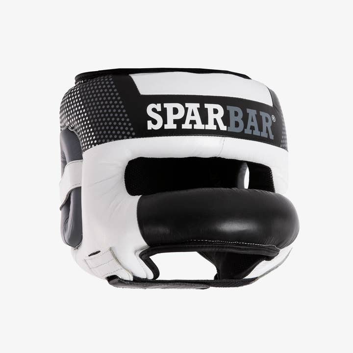 SPARBAR® SB1 BAR FACED SPARRING HEADGUARD - WHITE for wholesale by SPARBAR