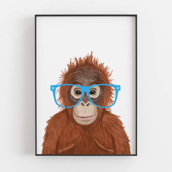 Orang-Utan-Aufdruck für den Großhandel von Richarts Designs