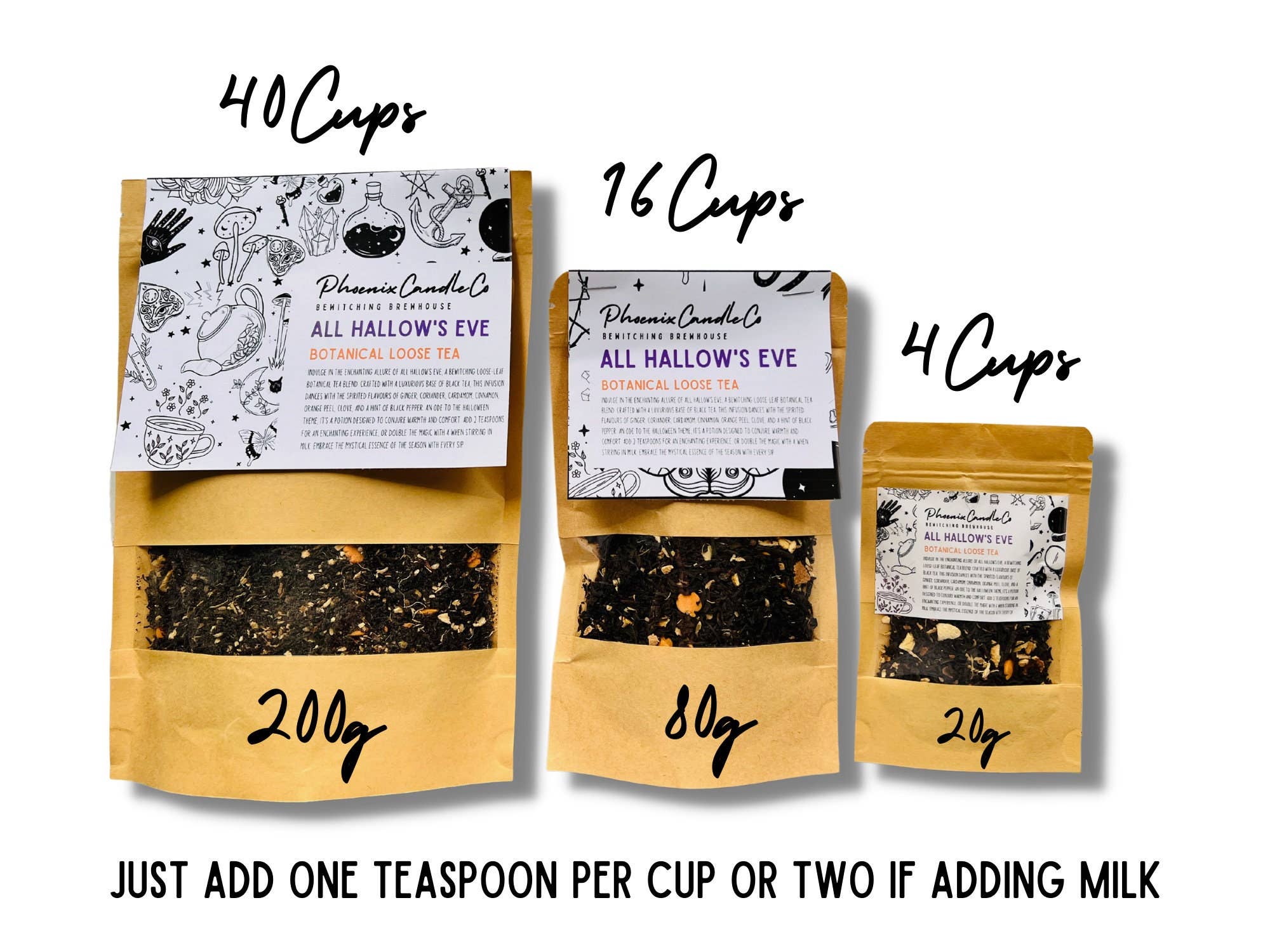 Phoenix Candle Company - Wholesale Loose Tea - Bewitching Brewhouse Magical Ritual Teas for Witches9