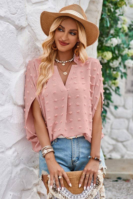 Love, Kuza - Venta al por mayor Blusa - Mujer - Blusa Swiss Bliss Dolman5