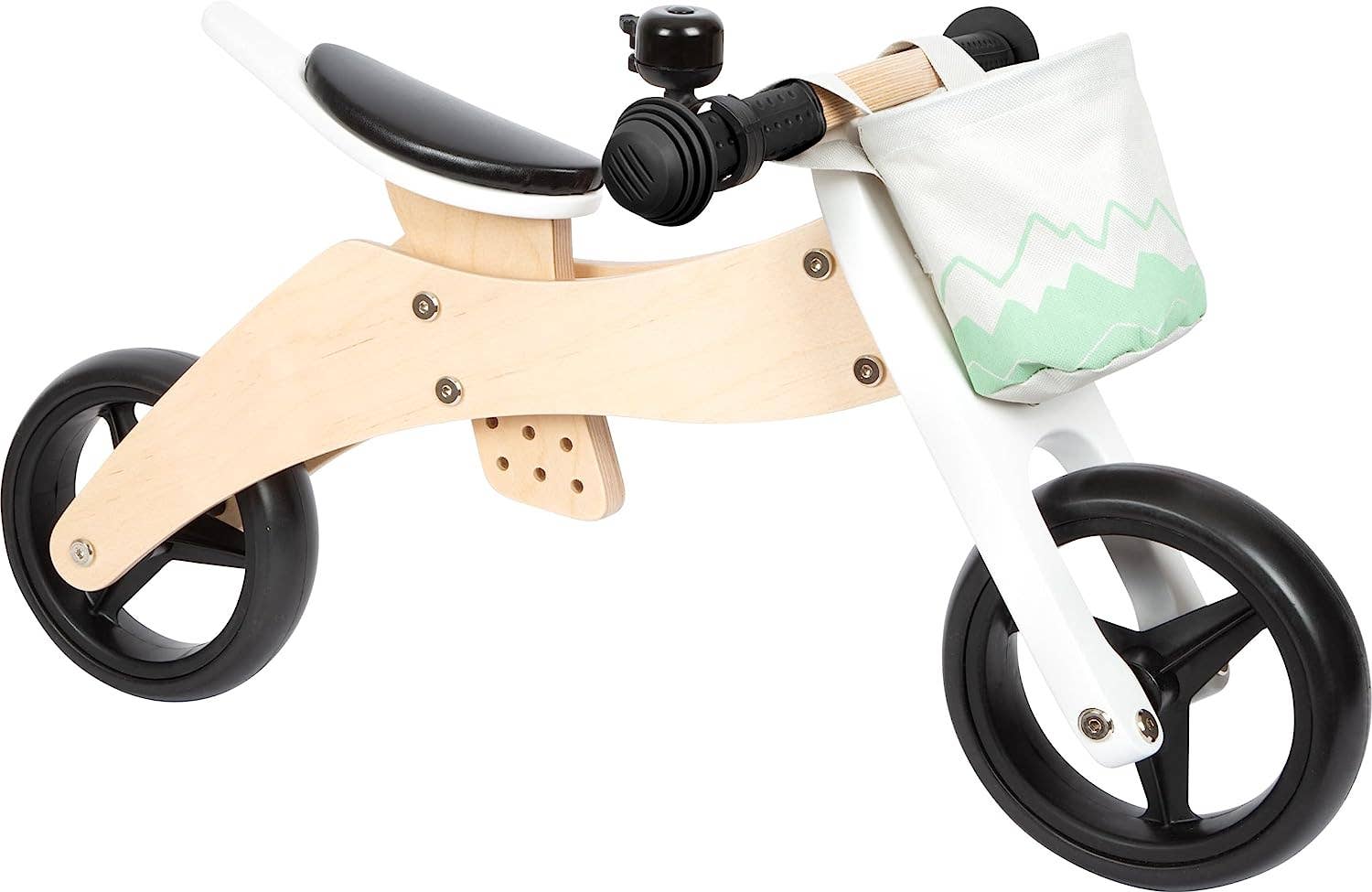 small foot – Engroshandel Cykler og scootere - Børn – 2 i 1 balancecykel og trehjulet løbecykel i træ med hjul3