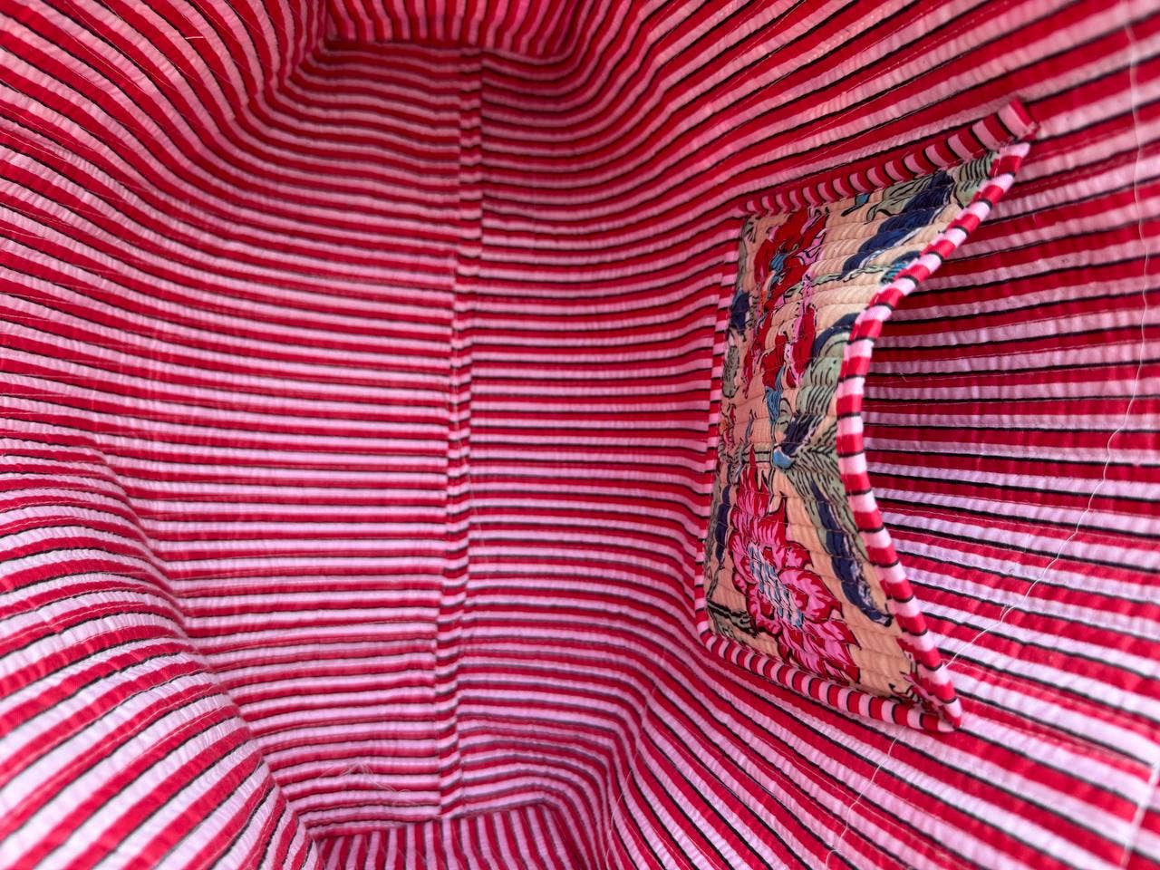 Bhawana Handicrafts - Wholesale Tote Bag - Women's - Floral Print Stylish Bag Indian Cotton Quilted Bag Women Bag4