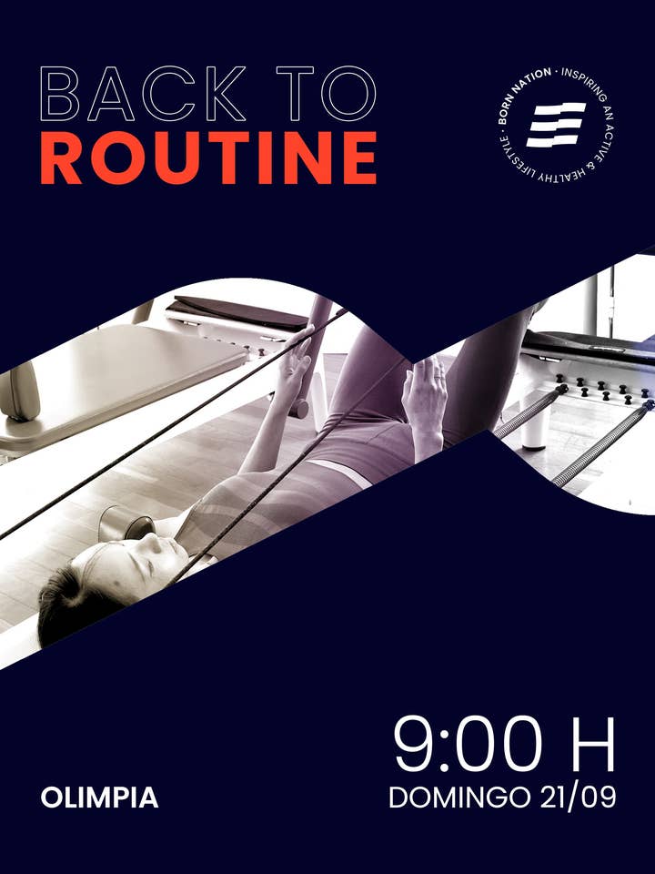 OLIMPIA | Sunday 21 - 09:00h for wholesale by Born Living Yoga