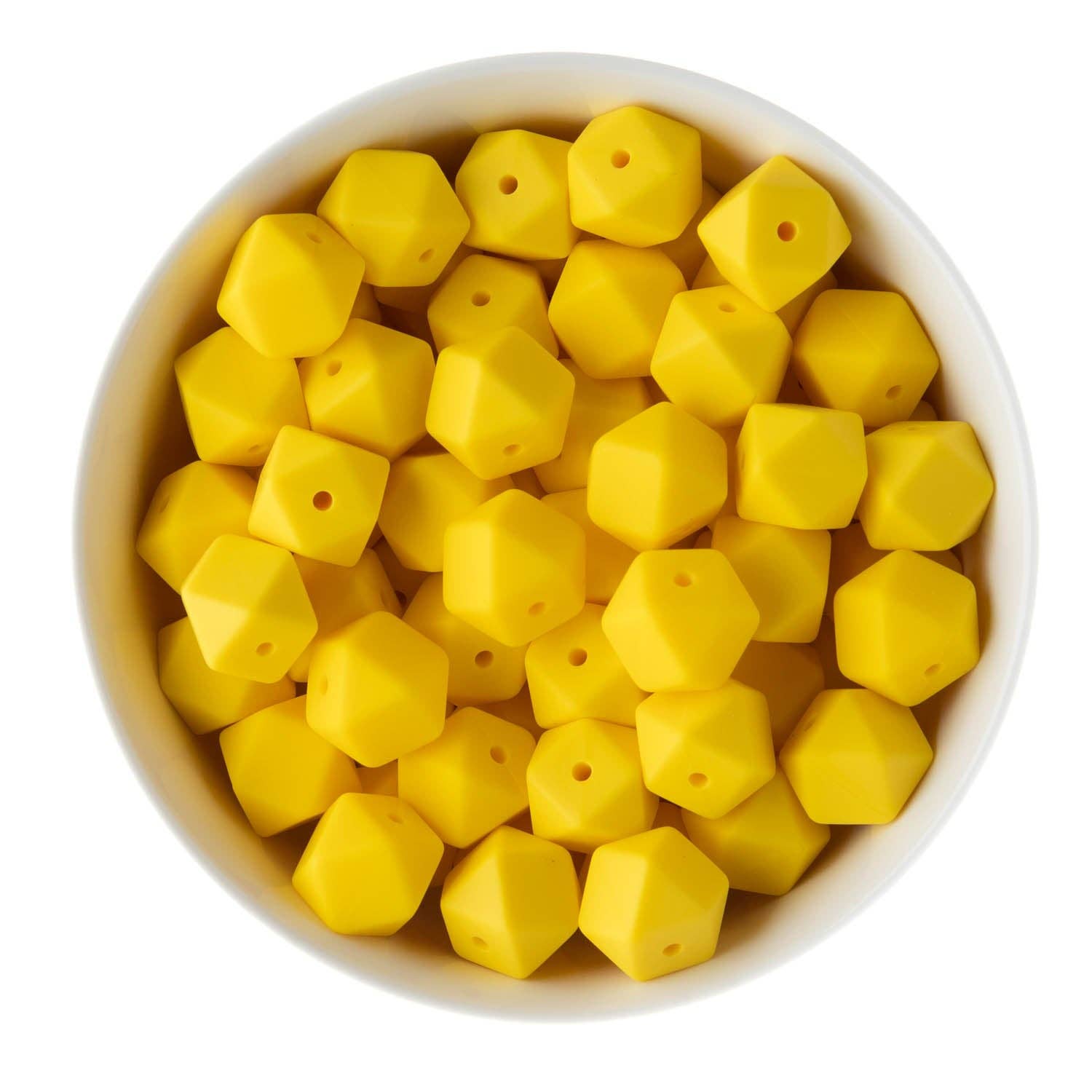 Cara & Co Silicone Craft Supply – wholesale Beads – 14mm Hexagon Silicone Beads43