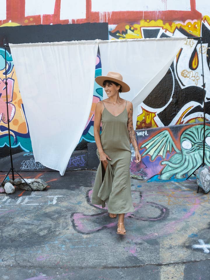 Jackson Rowe - Vente Robe – femme - SS24 - Robe Frolic - Earth0