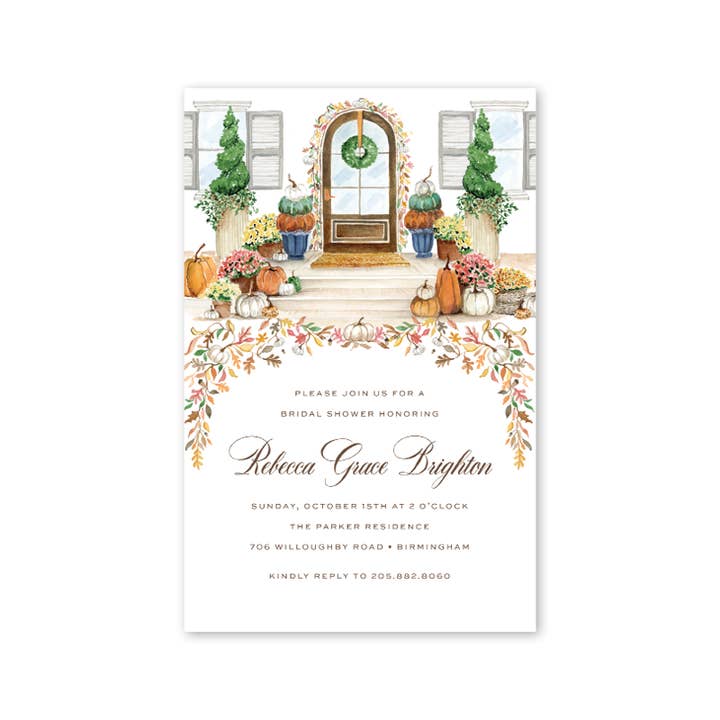 Dogwood Hill - Wholesale Invitations - October Bulk Invitation1