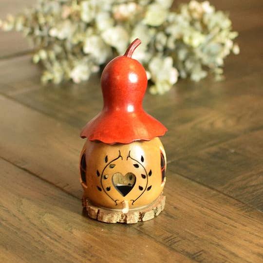Meadowbrooke Gourds - Wholesale Decorative Tabletop Object - Indoor Decorative Birdhouse Gourd