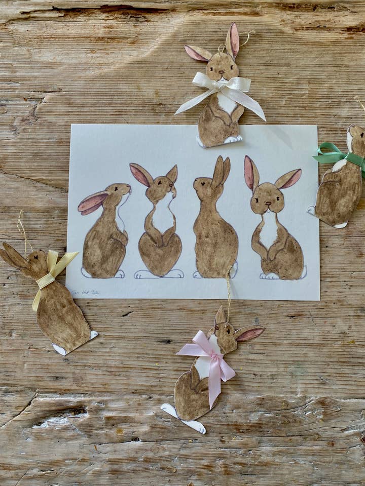 4 lepri carine per la vendita all'ingrosso da parte di Tall Hat Tales