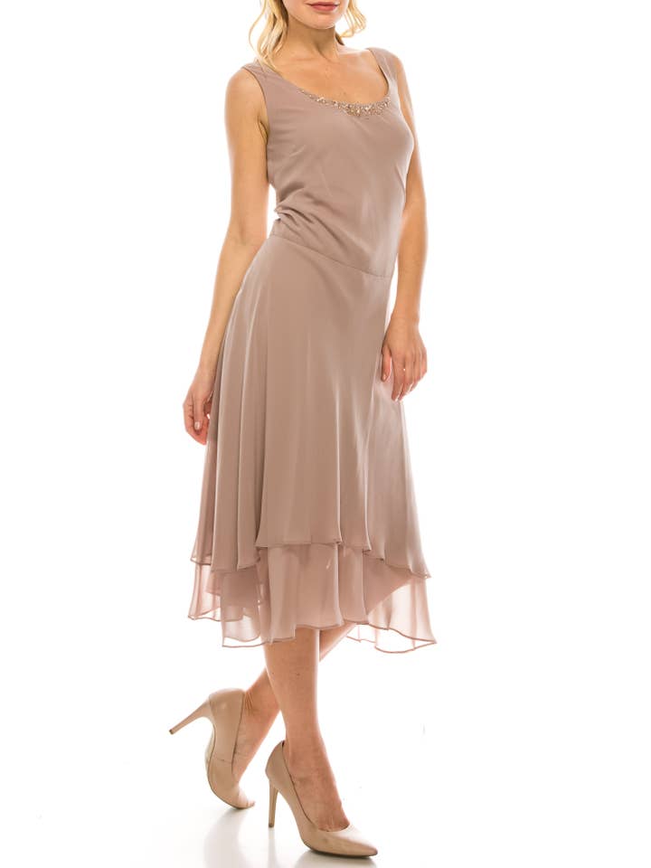 CASHMERE SLNY Embellished 2-Piece Evening Jacket Dress for wholesale on Faire4