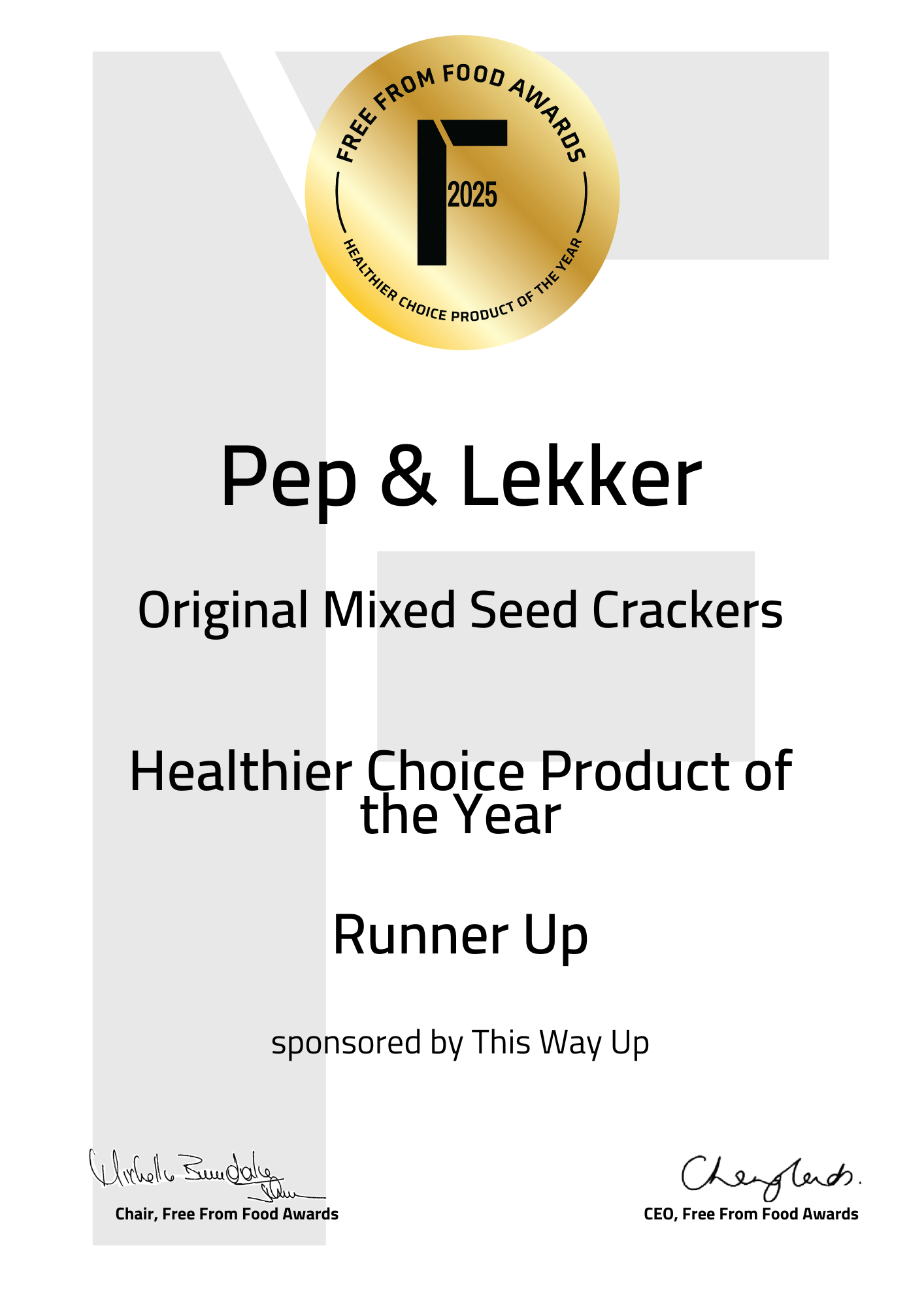 Pep & Lekker - Vente Biscuit salé - Crackers aux graines sans gluten, originaux et sains (110g) (x8)7