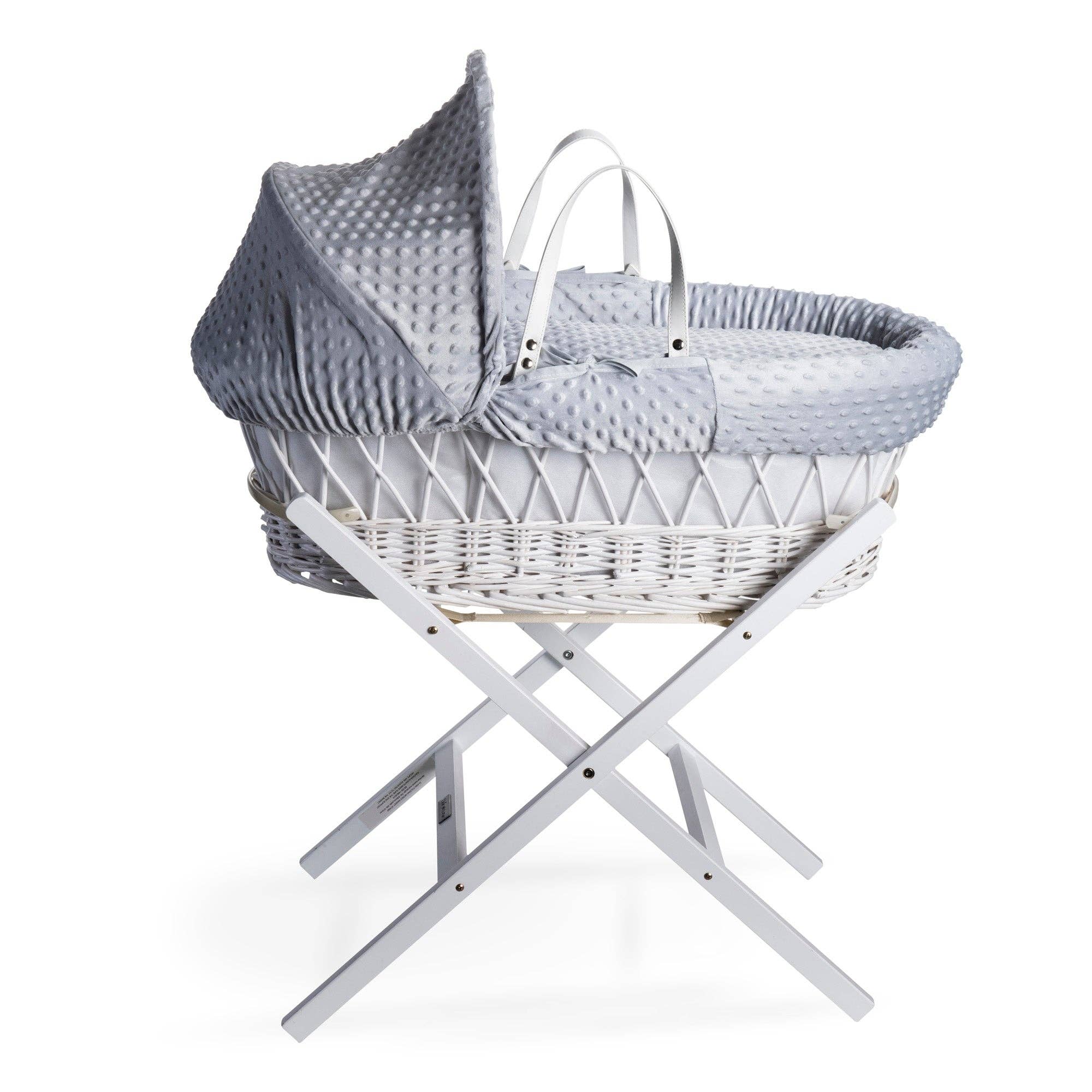 Clair De Lune - Wholesale Wieg - Baby - Kuiltje witte rieten Moses mand12