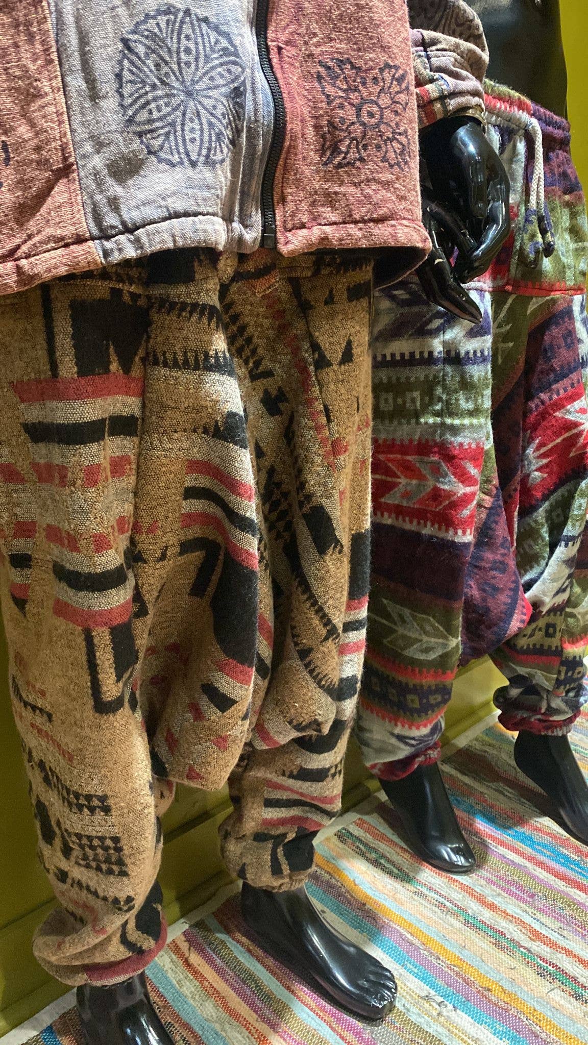 Katmandu Trading Co. - Wholesale Pants - Women's - Acrylic Cargo Pocket Harem Pants (Assorted)3