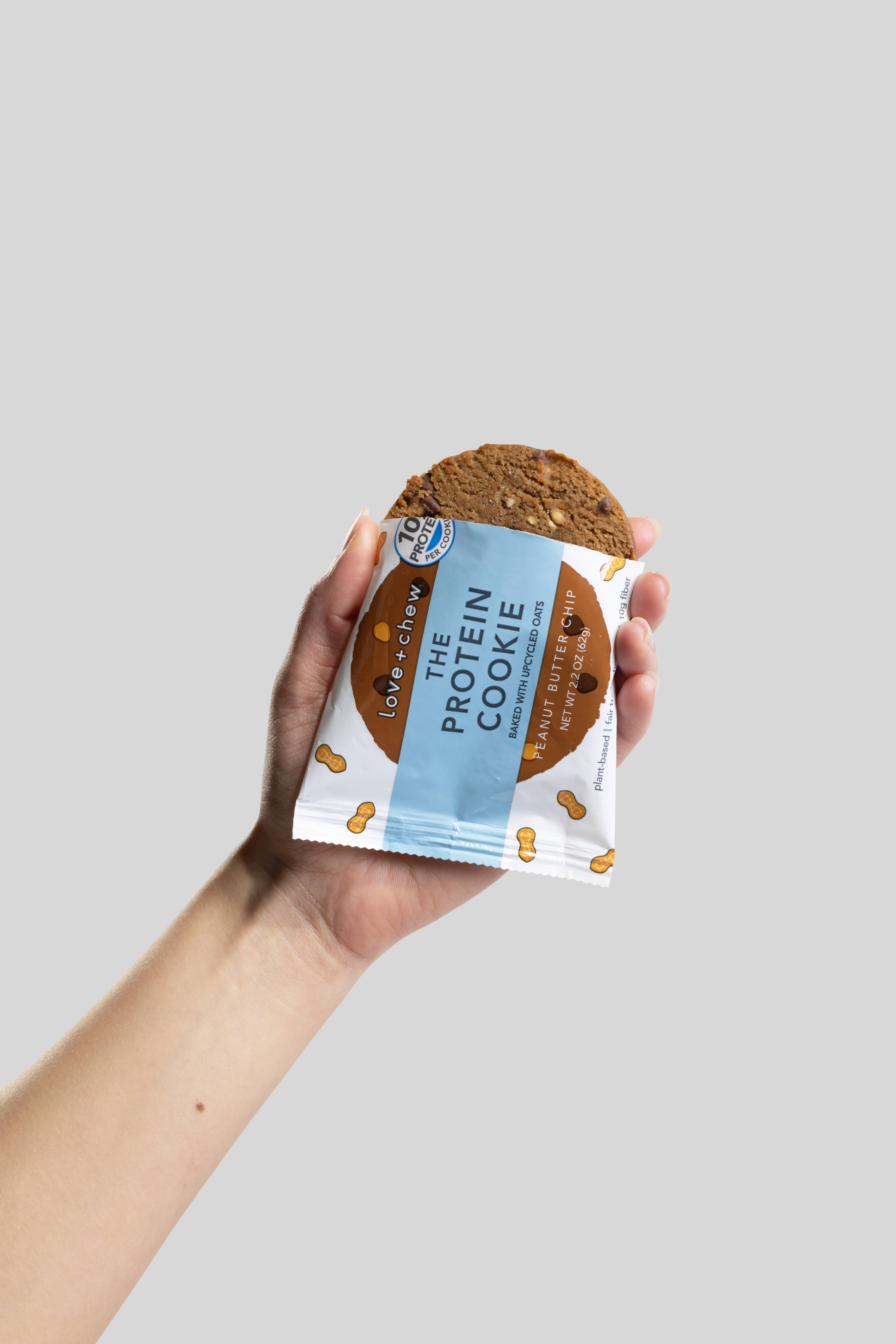 Love + Chew - Wholesale Cookie - PEANUT BUTTER CHIP - 2 OZ - BOX OF 121