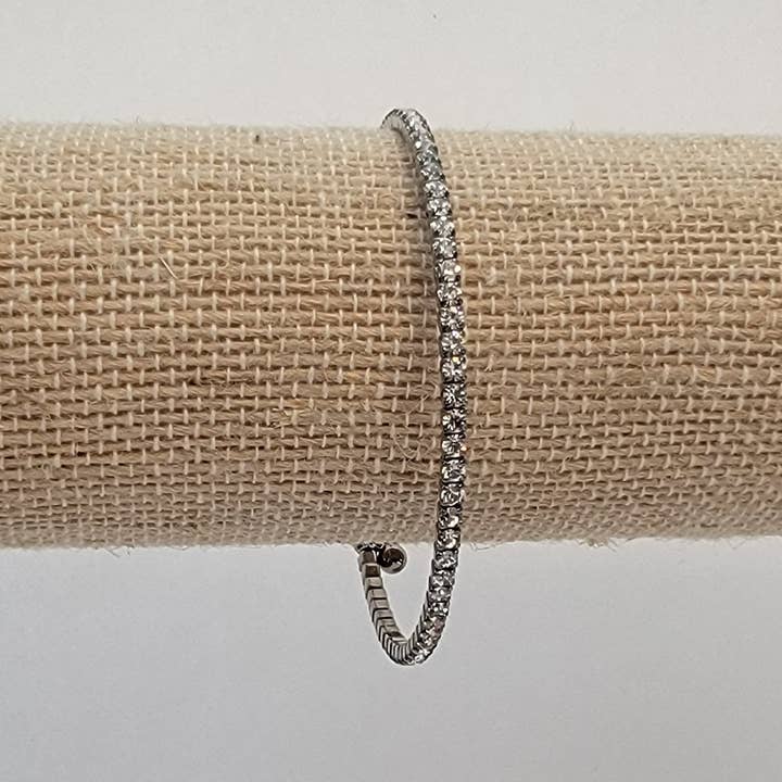 BETTYOH INC - Vendita all'ingrosso Bracciali a catena e a maglie - Bracciale impilabile in metallo scuro2