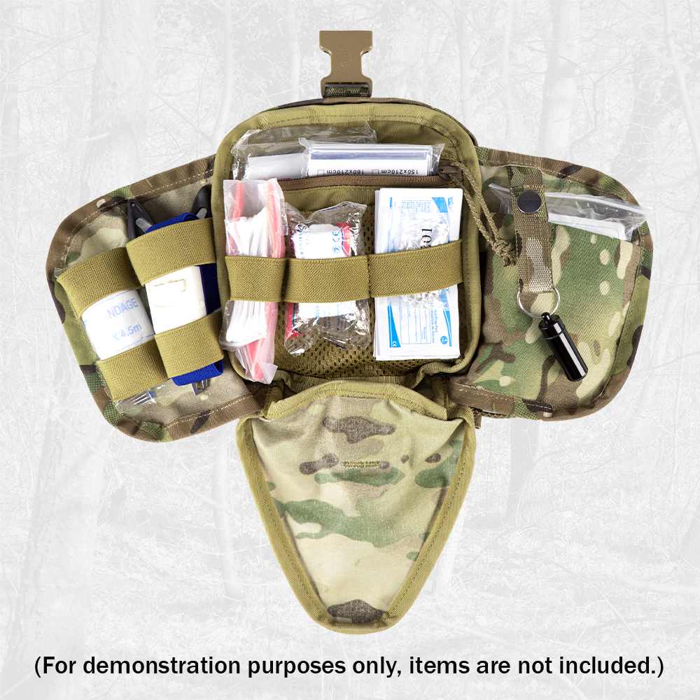Antarctica Outdoors - Vente Trousse de premiers secours - Votagoo Sac Médical Tactique Molle Trousse de Premiers Secours Ensemble Pochette d'Urgence Kit de Traumatologie pour Survie en Plein Air6