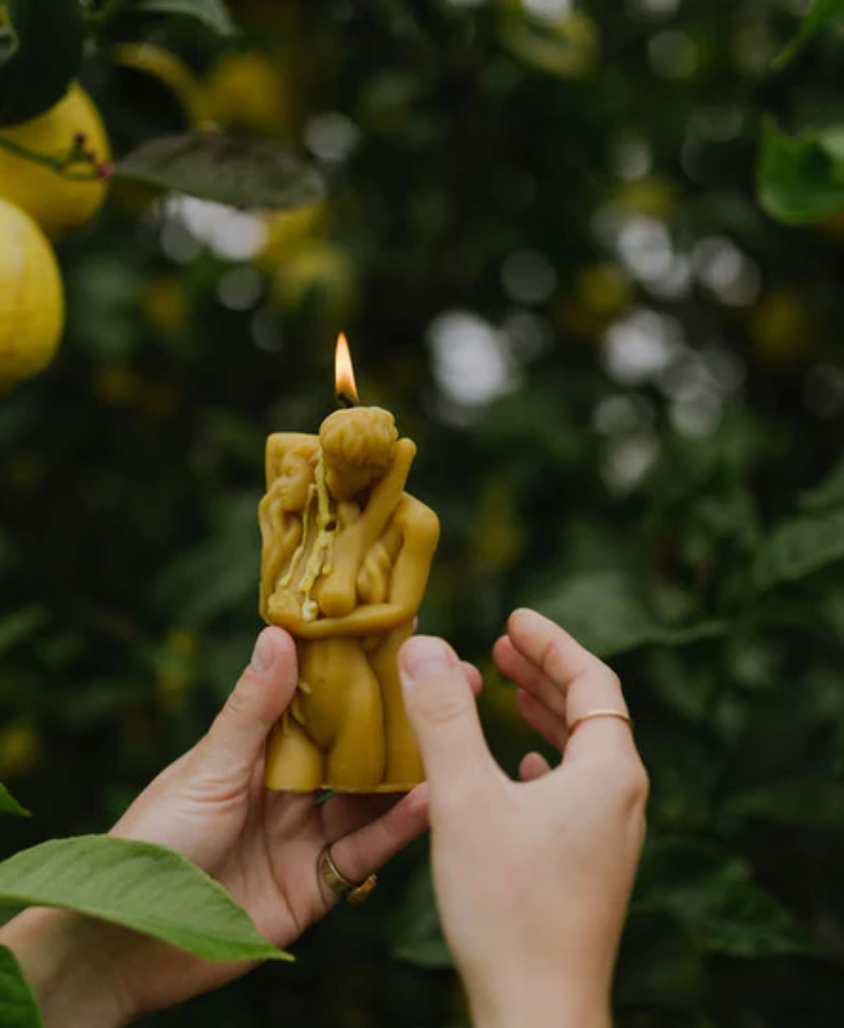 Mother Madre Bees - Wholesale Novelty Candle - Desire Candle — Beeswax Affirmation Candle1