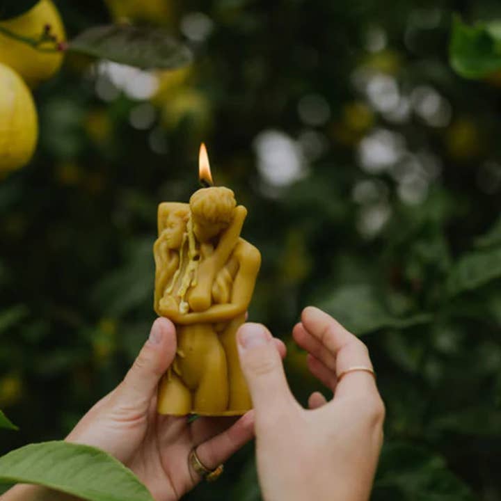 Mother Madre Bees - Wholesale Novelty Candle - Desire Candle — Beeswax Affirmation Candle1