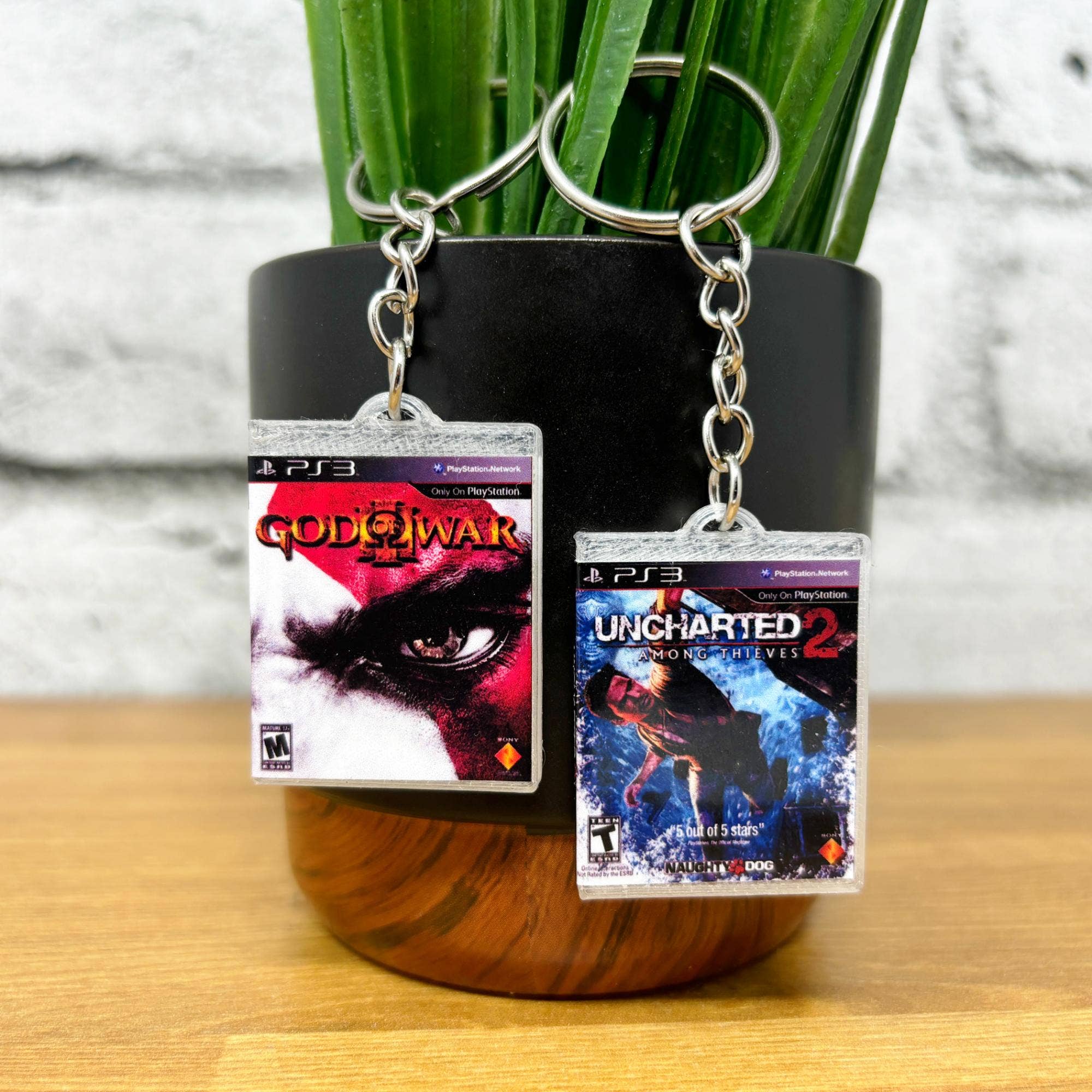 BitsyLabs - Wholesale Keychain - Unisex - PS3 Game Case Keychains5