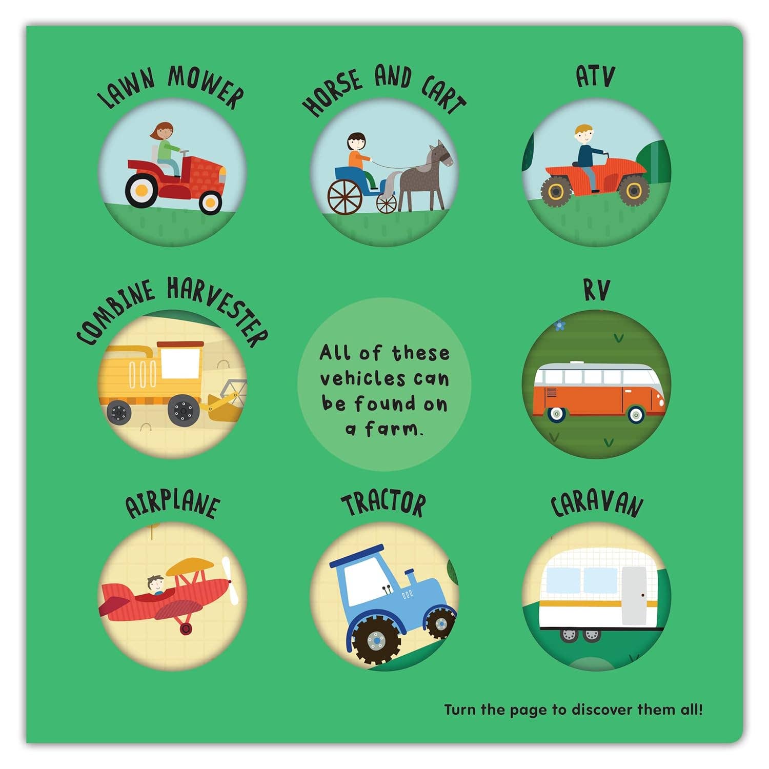 Fox Chapel Publishing - Wholesale Baby & Toddler Book (0-2) - Wheels, Wings, and Other Speedy Things - Board Book3