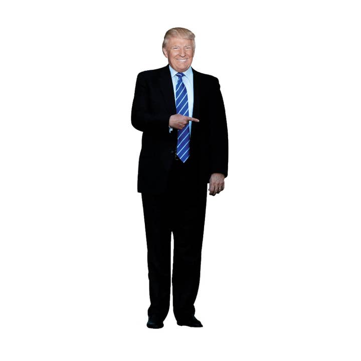 President Donald Trump Buddy Life Size Carboard Stand Up, 6 feet… for wholesale by AAHS Enterprises
