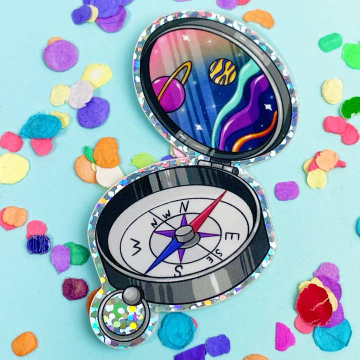 Space Camp: Vattentät Vinyl klistermärke för wholesale av A Little Spark