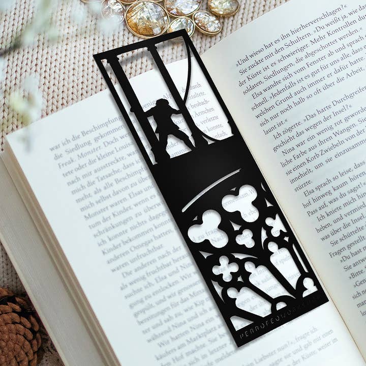 Perro Feo Workshop - Vendita all'ingrosso Segnalibro - Segnalibro intagliato al laser di Notre Dame2
