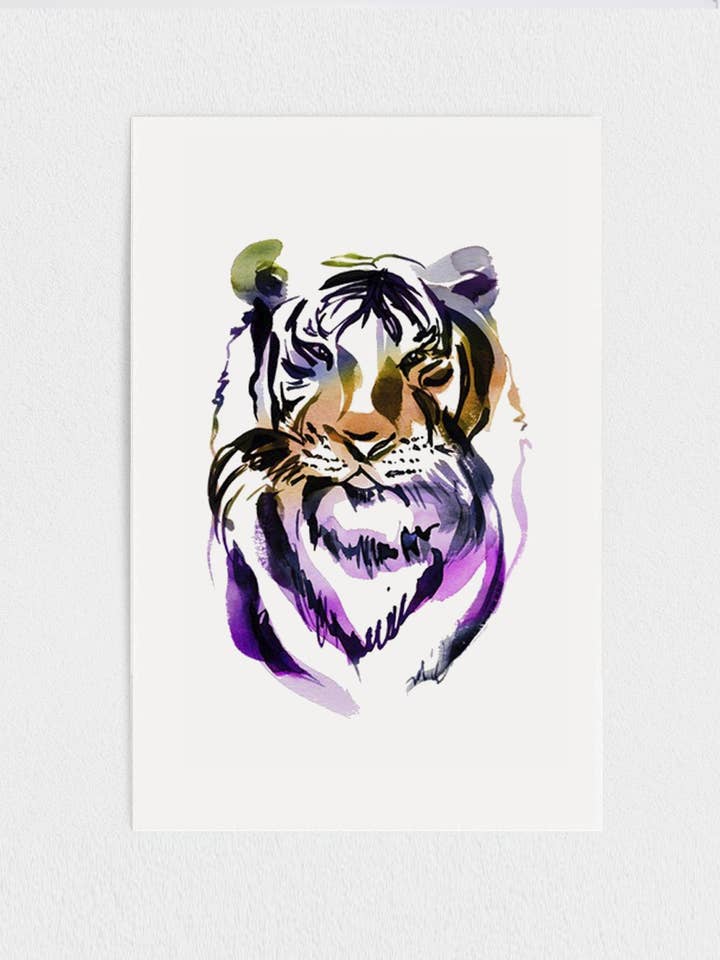 TIGER - PAPIEREN PRINT voor wholesale door Art of Marina
