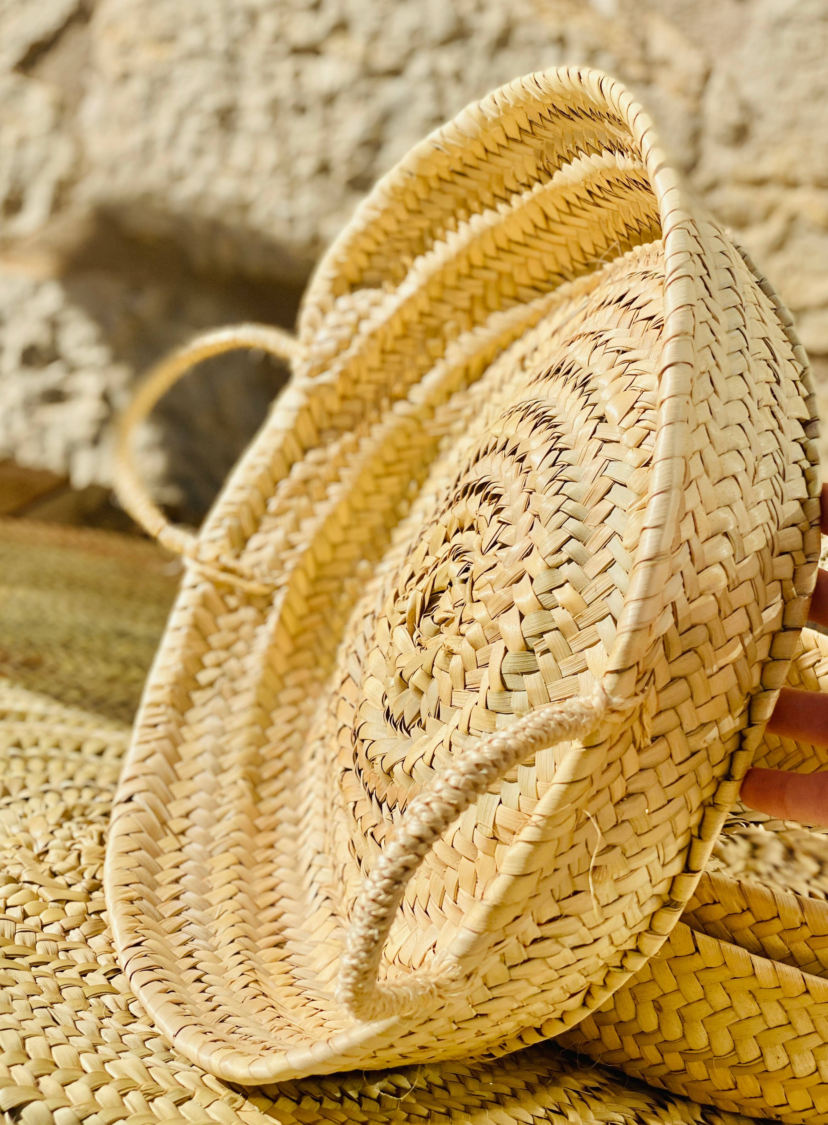 Maya Mallorca - Wholesale Decorative Tray - PALMA TRAY PITA HANDLE4