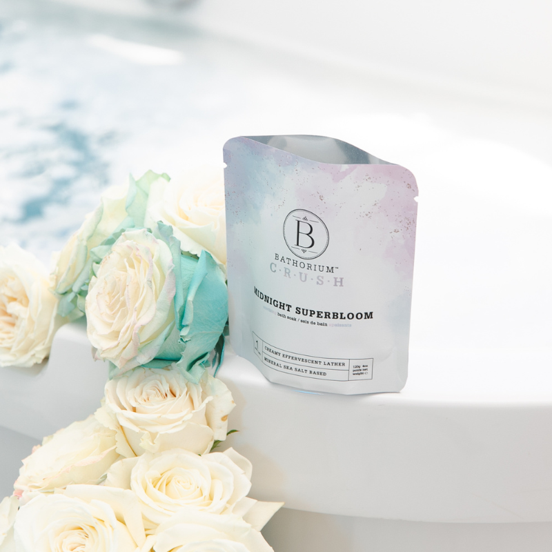 Bathorium - Vente Lait de bain - Bain de bain Midnight Superbloom Crush 120 g6