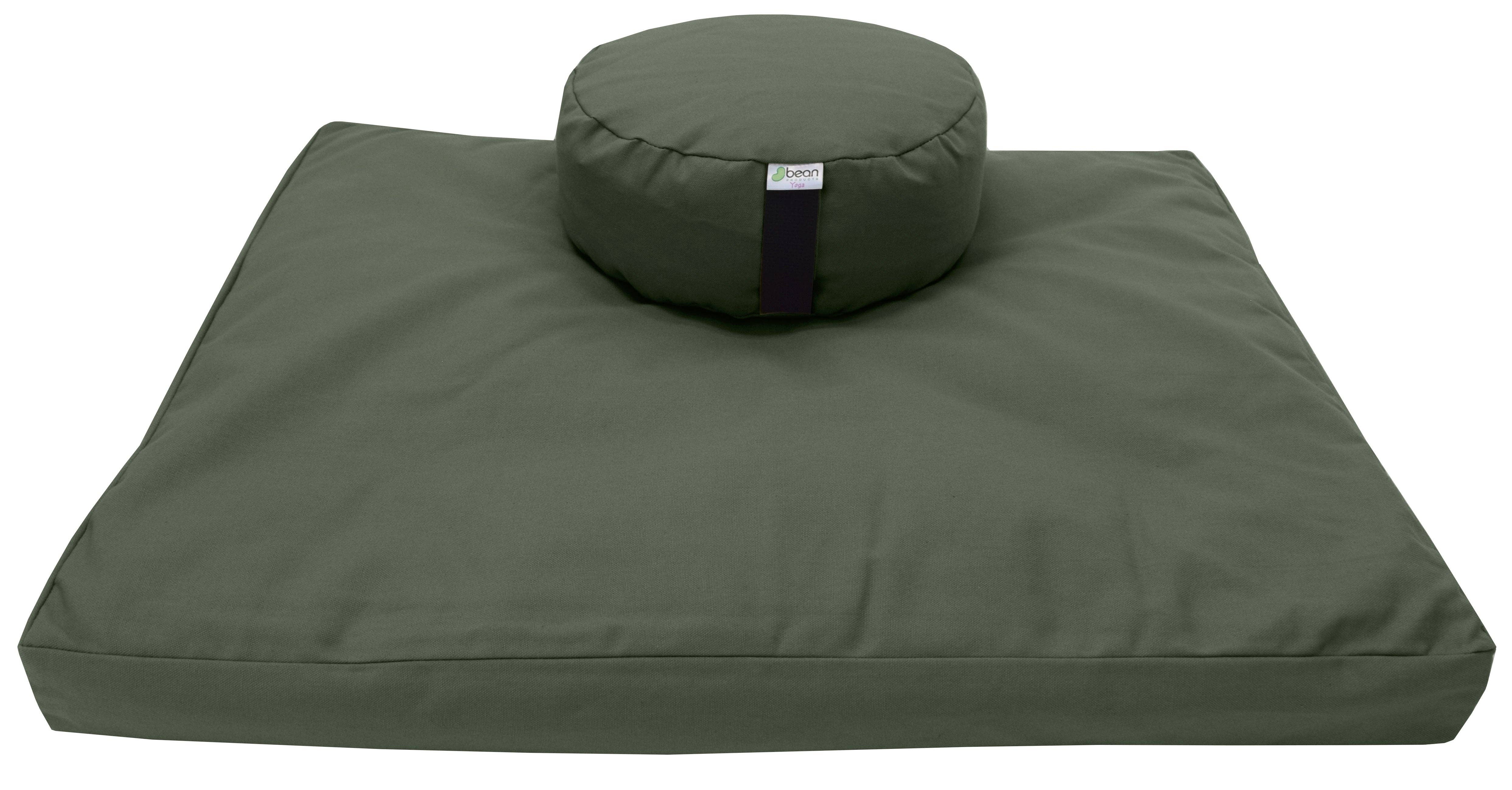 Bean Products - Wholesale Meditation Supplies - Zafu + Zabuton Meditation Cushion Set - Cotton ..Made in USA7