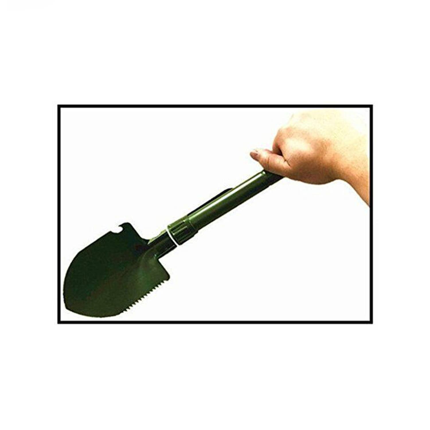 Tsyware - Wholesale Garden Tool - Mini Foldable Military Folding Shovel 7-in-1 Multi-Function2