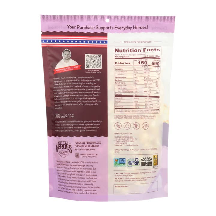 Kettle Heroes Artisan Popcorn - Wholesale Popcorn - Sweet & Salty Kettle Corn1