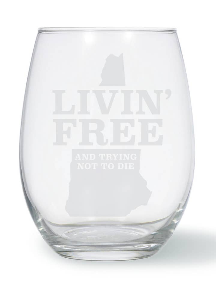 Verre à vin sans pied Livin' Free pour la vente par Unfiltered