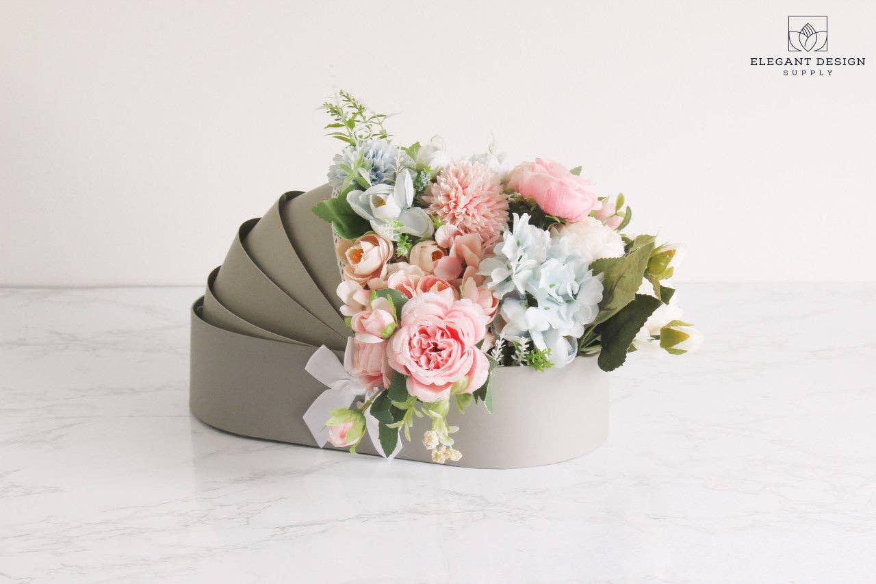 Elegant Design Supply – wholesale Presentbox – Blomlåda i vaggaform för presenter2