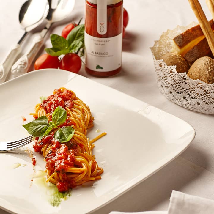 Zia Pia - Wholesale Pasta Sauce - Al Basilico Tomato Sauce with Basil by Italianavera1
