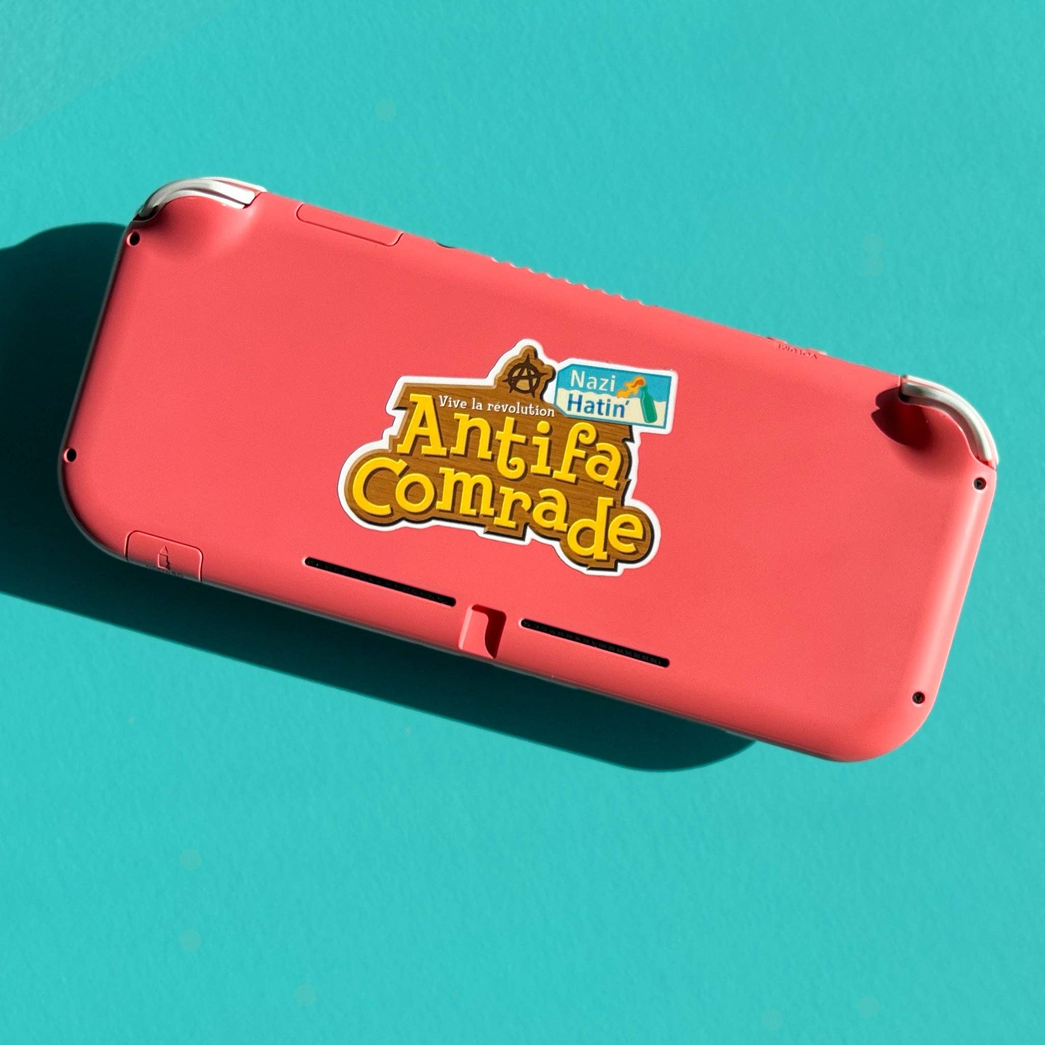 Sassed Studios - Wholesale Sticker - Antifa Comrade Sticker1