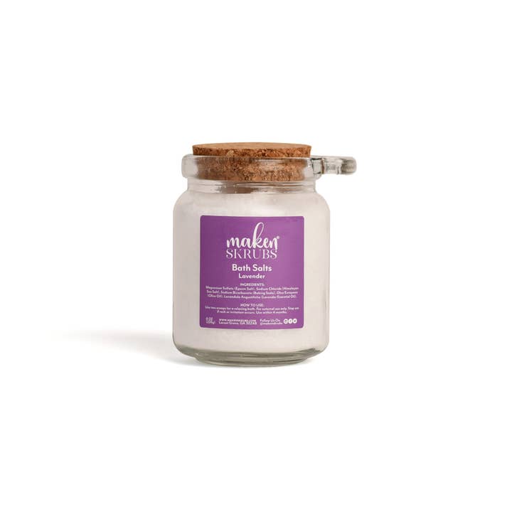 Badesalt for engroshandel hos MaKen SKrubs®