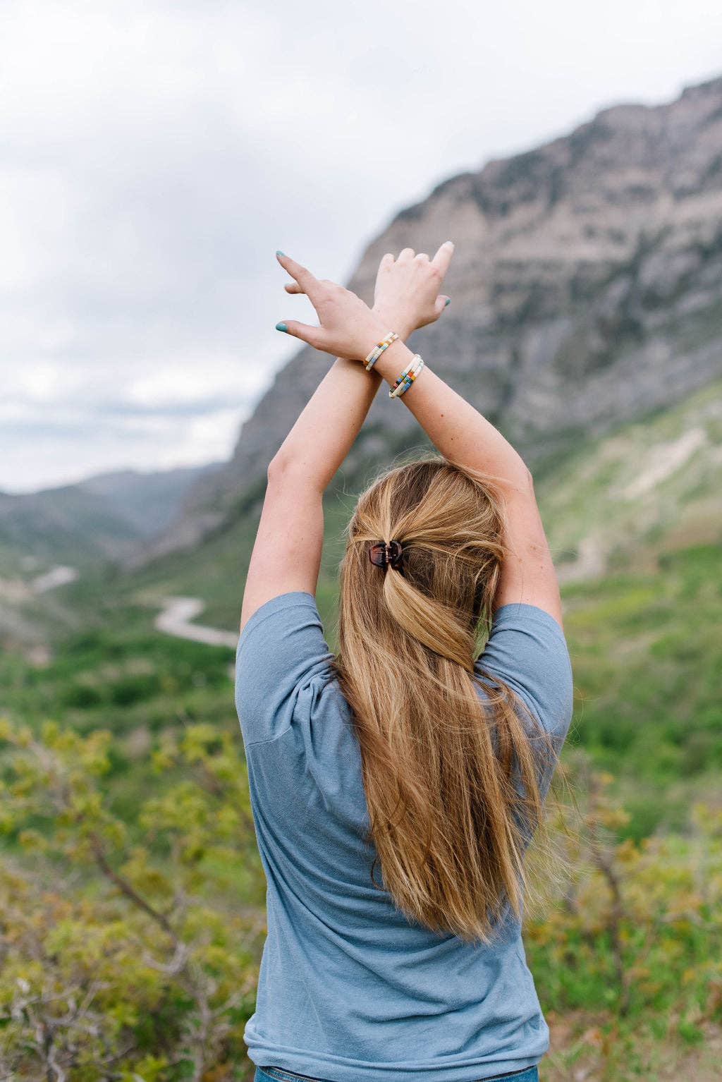 Libbies Bracelets - Wholesale Beaded Bracelet - Always Shiny Cream and Bronze Beaded Bracelet5