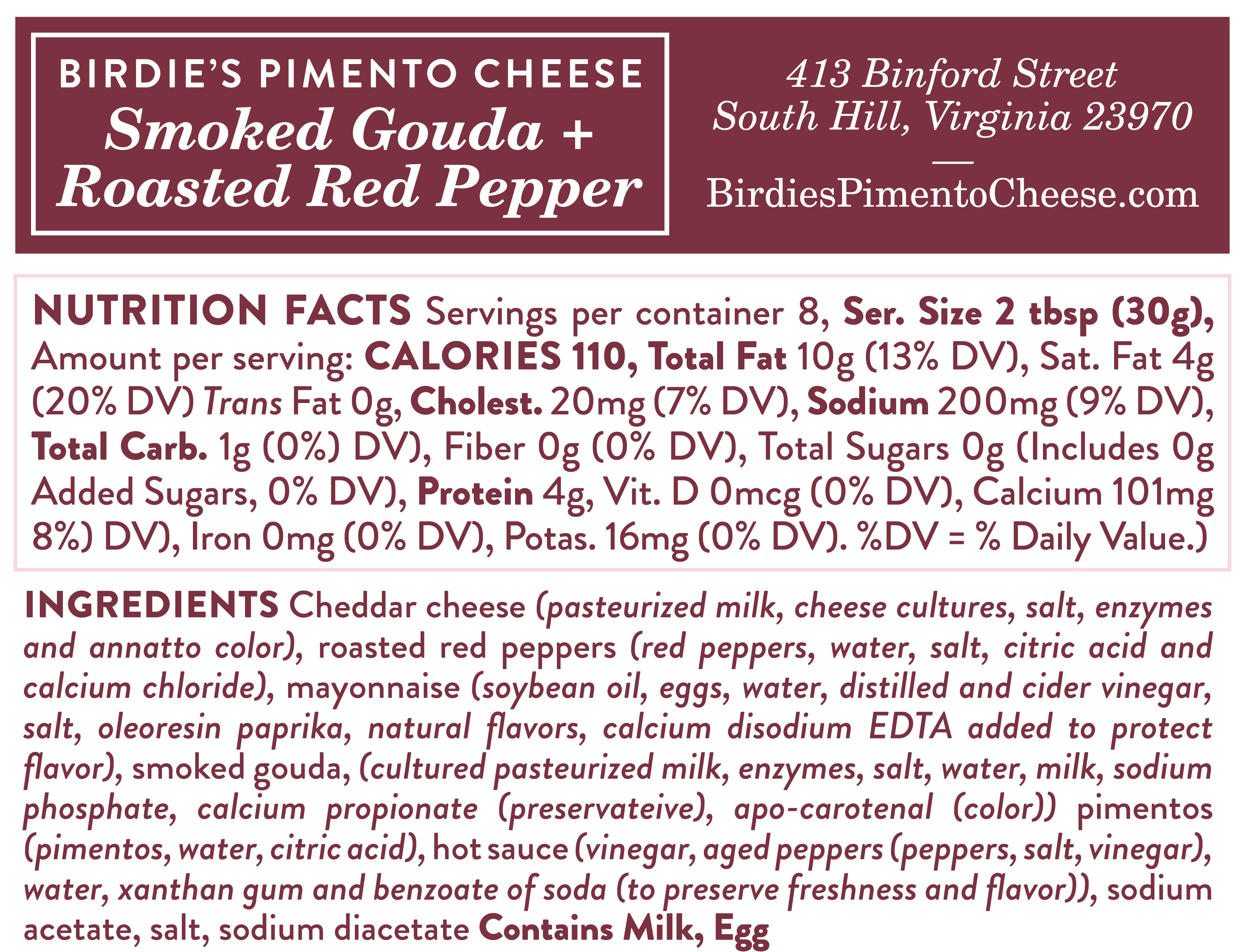 Birdie's Pimento Cheese - Wholesale Cheese - Restock Pack - 28 tubs mix of 4 flavors of Pimento Cheese7