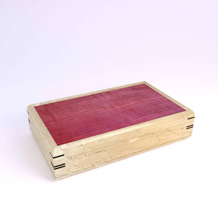 Mikutowski Woodworking - Vendita all'ingrosso Portagioie/organizer per gioielli - Valet Box grande in legno30