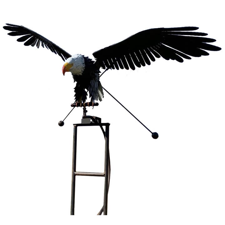 Metal Eagle Rocker, Counterweight, Large for wholesale by Esschert Design USA