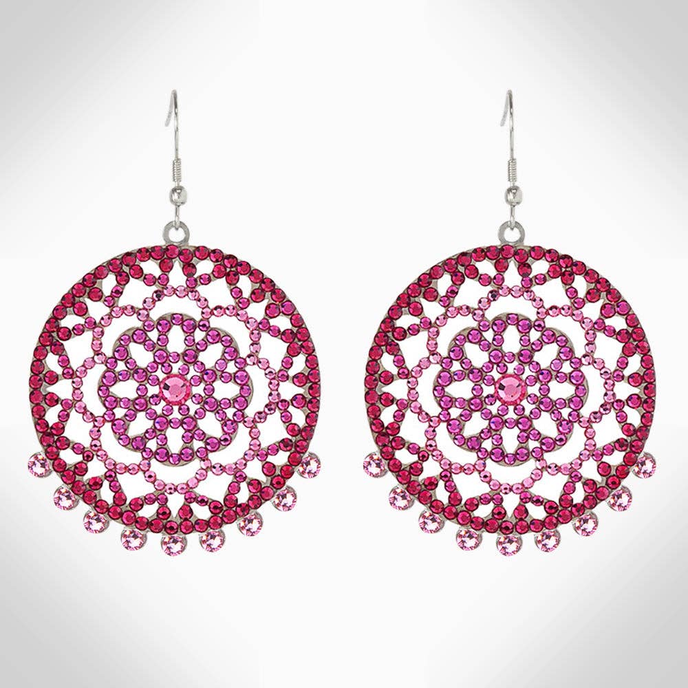 Jimmy Crystal New York - Wholesale Dangle Earrings - ZAHRA - EJ1860S0