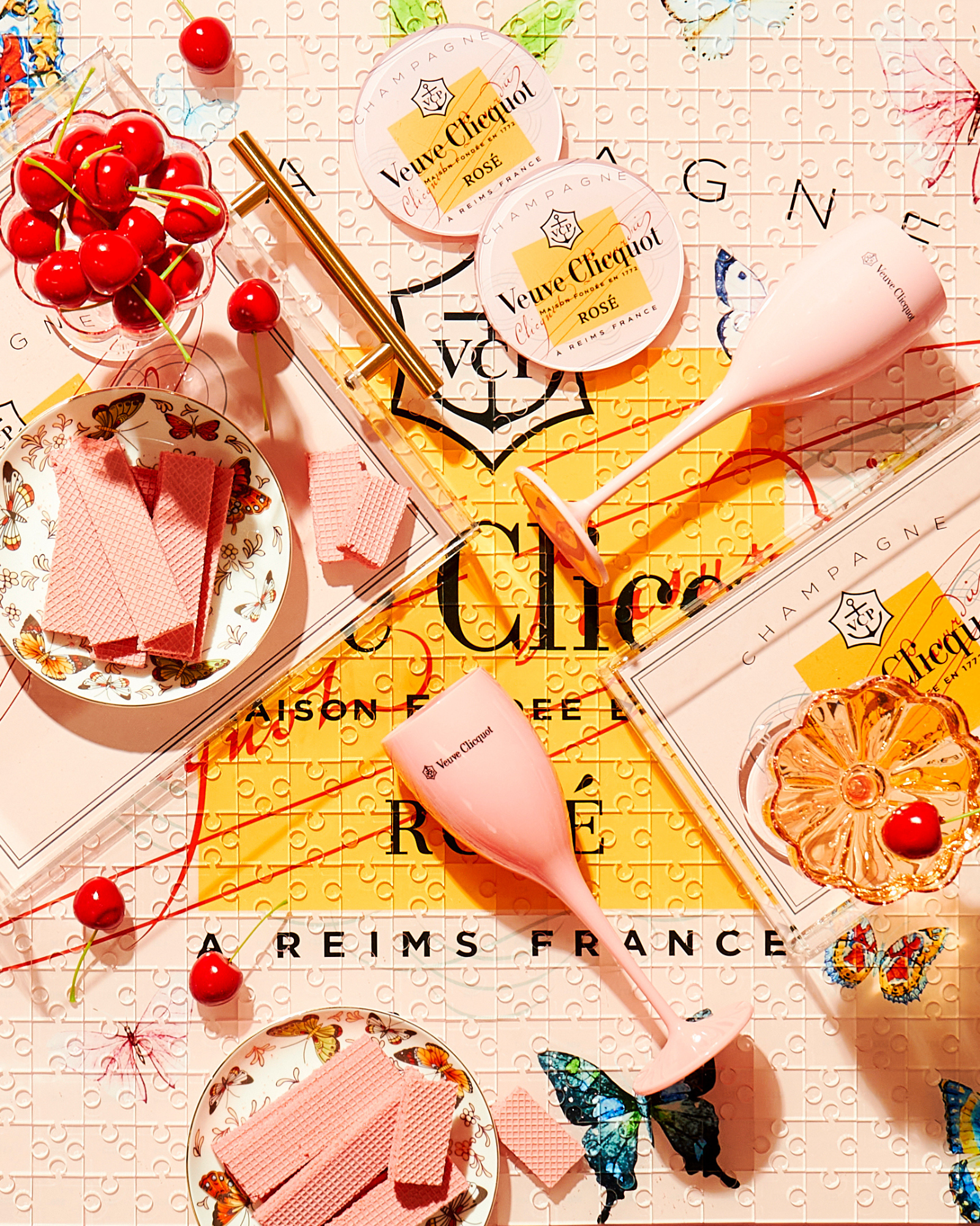 Tart By Taylor - Wholesale Puzzle - Adult - Rose Butterfly Acrylic Puzzle7