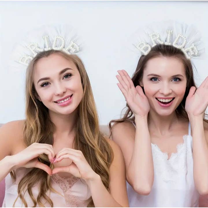 Assorted Pearl Bride Rhinestone Headband - FROMI for wholesale on Faire