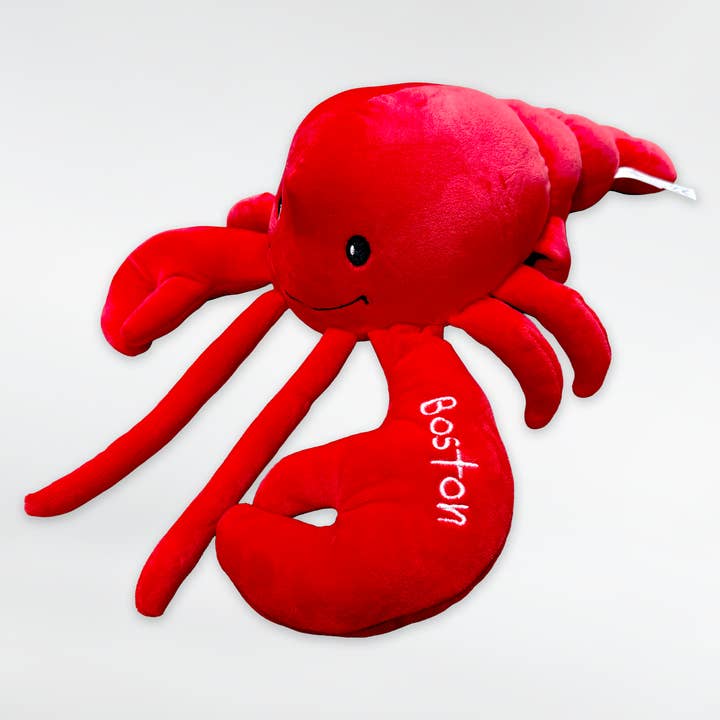 Commonwealth Souvenirs - Wholesale Stuffed/Plush Toy - Kids & Baby - Boston Squishy Plush Lobster 14"1