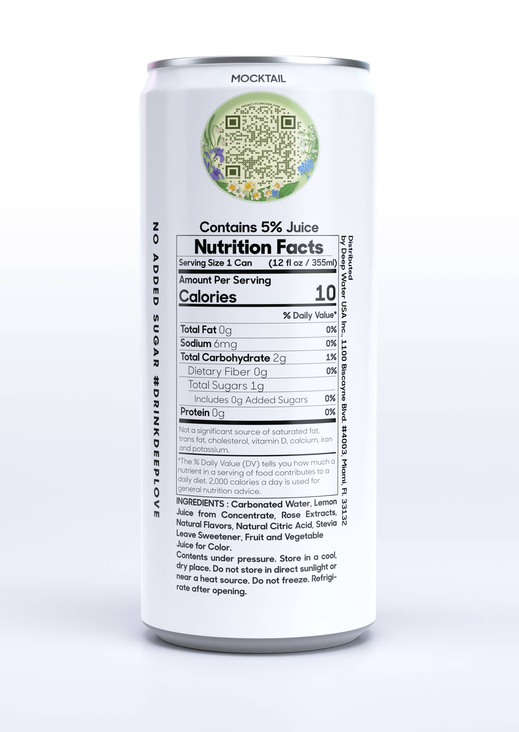 Deep Water USA Inc. "Maker of Floral Beverages" - Wholesale Soda/Carbonated Drink - Deep Love -Floral Lemonades- No Added Sugar + All-Natural-7