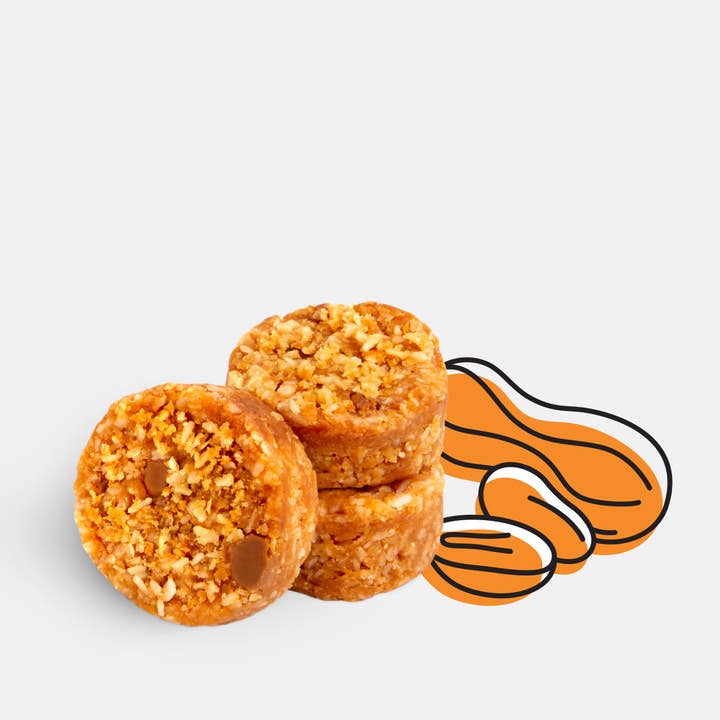 Emmy's Organics - Wholesale Cookie - Peanut Butter Coconut Cookies .67oz Master Case (144 units)1