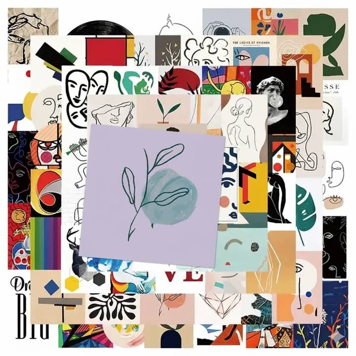 Magnifique Hearts – wholesale Klistermärke – Linjekonstklistermärken – Storpack (10/30)3